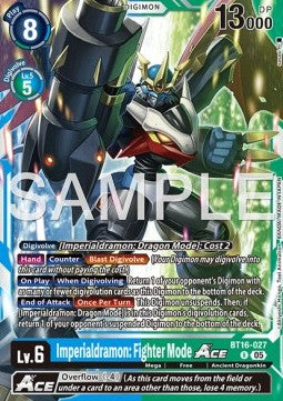 Imperialdramon: Fighter Mode Ace (BT16-027)