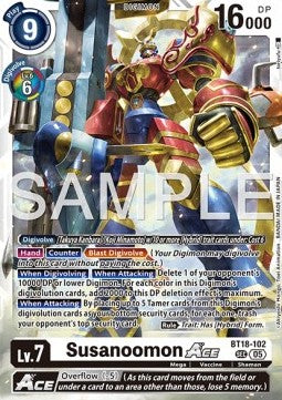 Susanoomon Ace (BT18-102) (V.1)