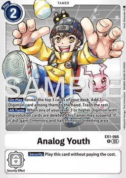 Analog Youth (EX1-066) (V.1)
