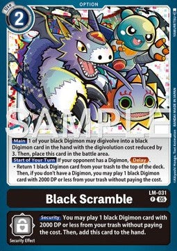 Black Scramble (LM-031)
