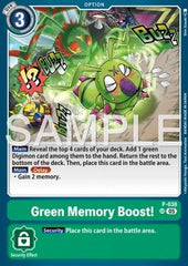 Green Memory Boost! (P-038)