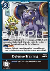 Defense Training (P-107)