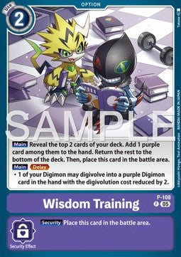 Wisdom Training (P-108)