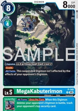 MegaKabuterimon (P-140)