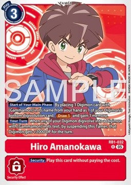Hiro Amanokawa (RB1-032)