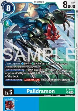 Paildramon (ST9-05) - Digimon Generation (Alternative Art) [AD-01-ST9-05]