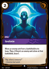 Isolate