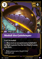 Maduli the Gatekeeper