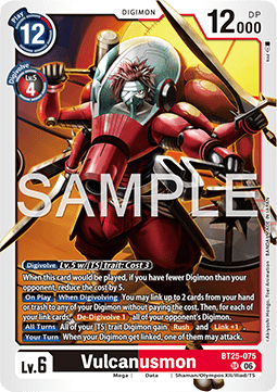 Vulcanusmon (BT25-075) (V.1)