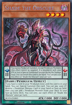 Shade the Obscure (V.1 - Secret Rare)