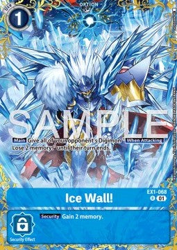 Ice Wall! (EX1-068)