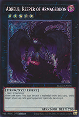 Adreus, Keeper of Armageddon (V.1 - Secret Rare)