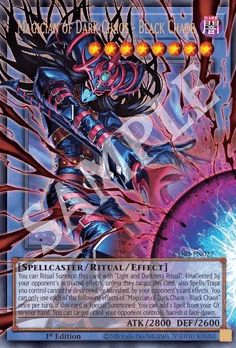 Magician of Dark Chaos - Black Chaos (V.2 - Ultra Rare)