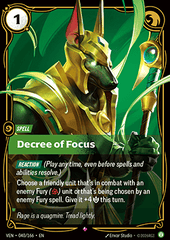 Decree of Focus