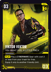 Viktor Vektor - You Might Feel a Little Pinch