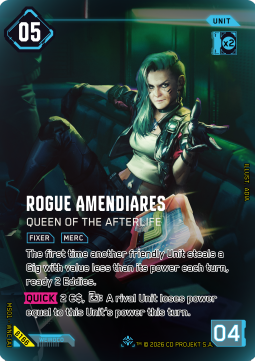 Rogue Amendiares - Queen of the Afterlife (V.2)