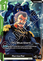 The Blue Giant (ST03-014) (V.2 - Common +)