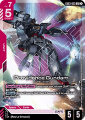 Providence Gundam (GD03-033) (V.1 - Legendary Rare)