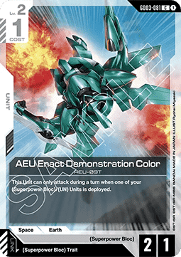 AEU Enact Demonstration Color (GD03-081)