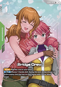 Bridge Crew (GD03-105) (V.2 - Rare +)