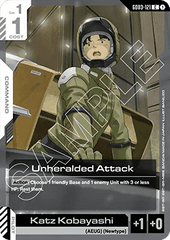 Unheralded Attack (GD03-121)