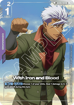 With Iron and Blood (ST05-013)