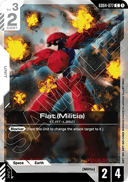 Flat (Militia) (GD04-077)