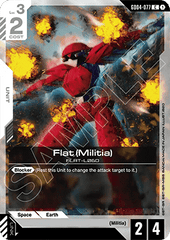 Flat (Militia) (GD04-077)