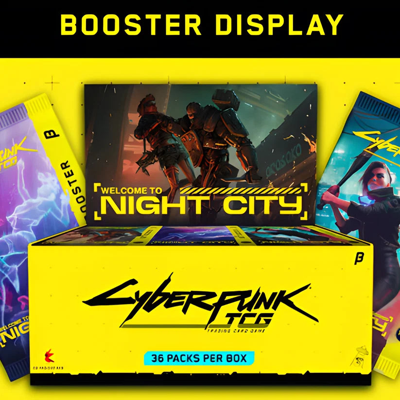 Cyberpunk TCG: Welcome to Night City – Booster Display (Kickstarter Beta)