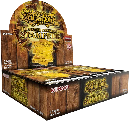 Yu-Gi-Oh! TCG - Quarter Century Stampede - Booster Box (24 Packs)