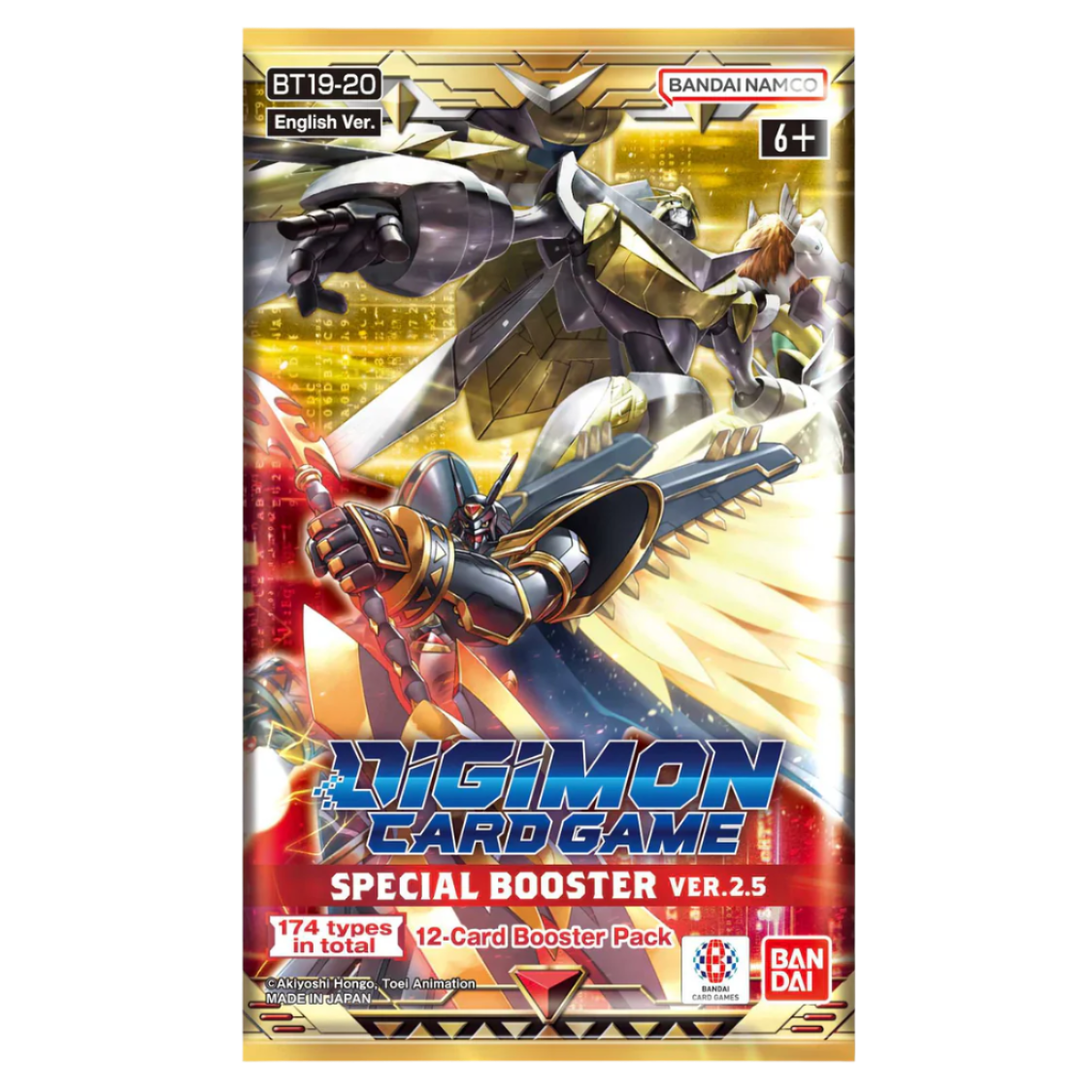 Digimon Card Game - Special Booster Ver. 2.5 (BT19-20) - Booster Box (24 Packs)