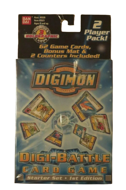 Bandai Digimon Digi-Battle Card Game Starter Set Deck 1st Edition NEW AND SEALED