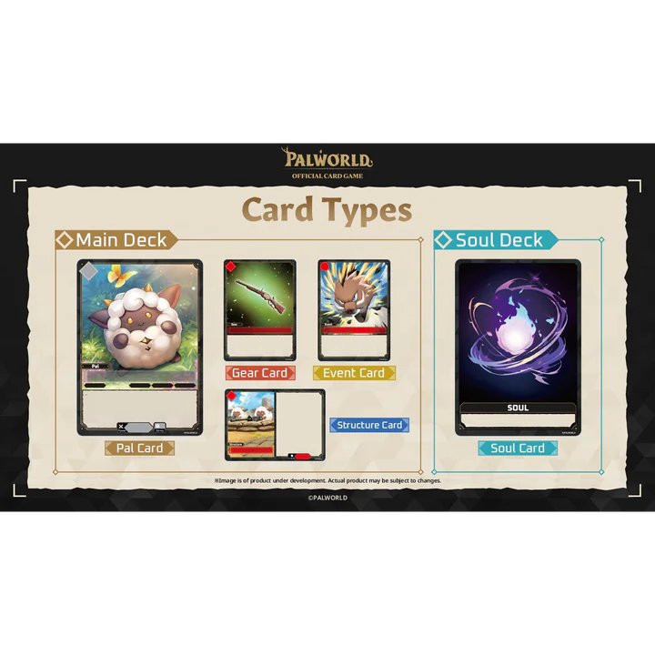 Palworld Official Card Game - Dawn of Palpagos - Red-Blue Trial Deck