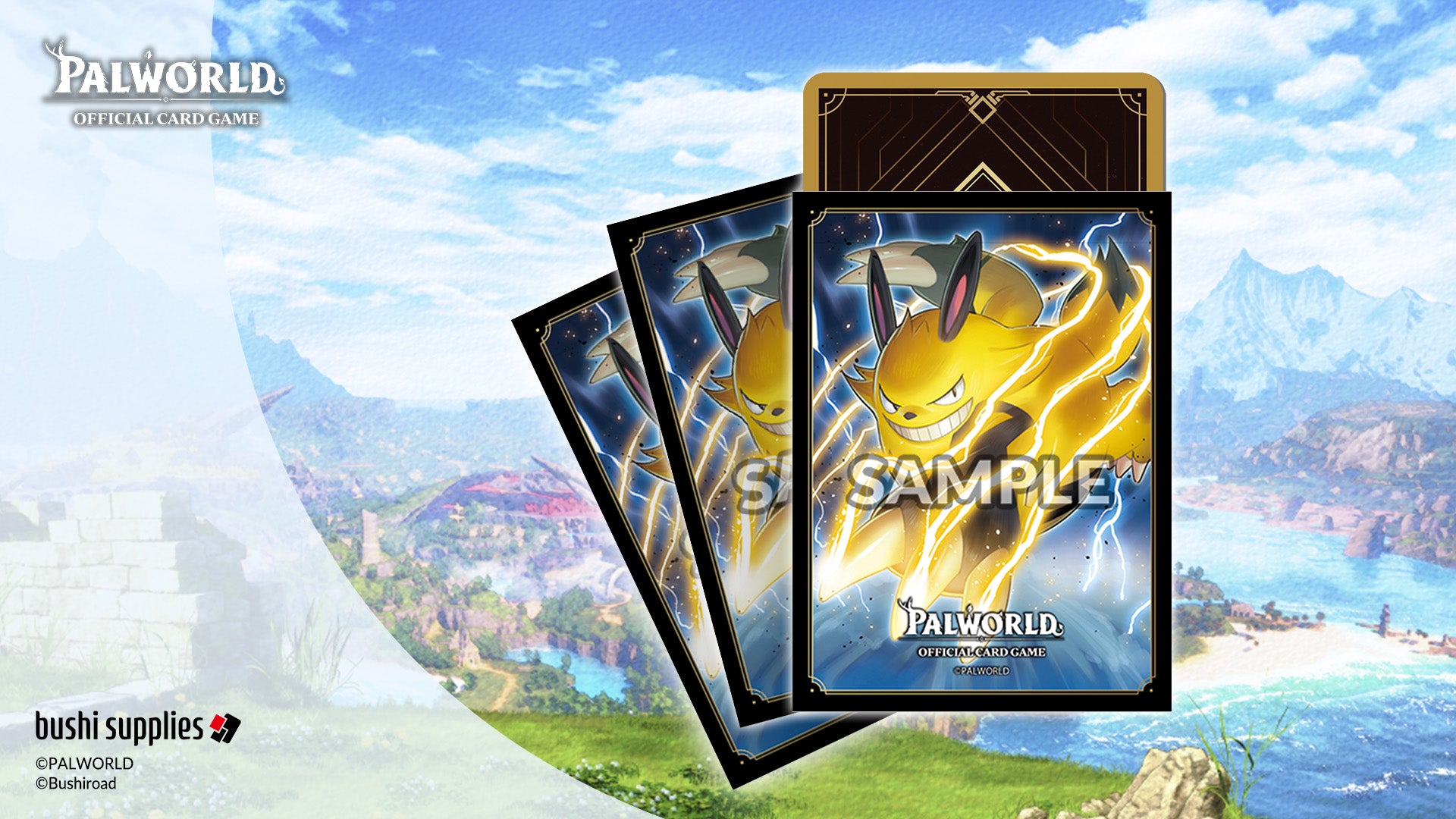 Palworld Official Card Game – Grizzbolt: Rumbling Tank Card Sleeves Vol.1