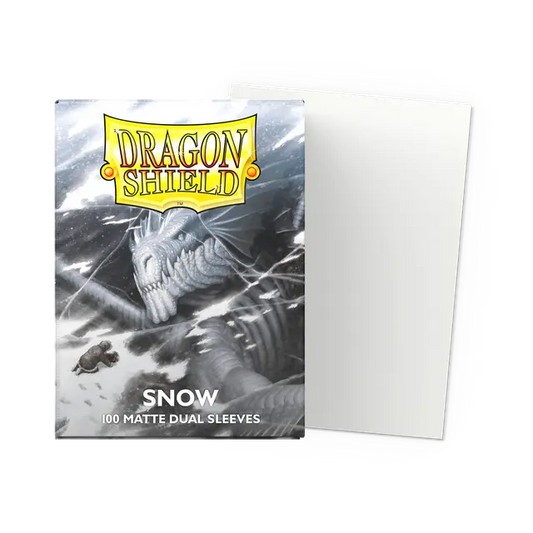 Snow - Dual Matte Sleeves - Standard Size