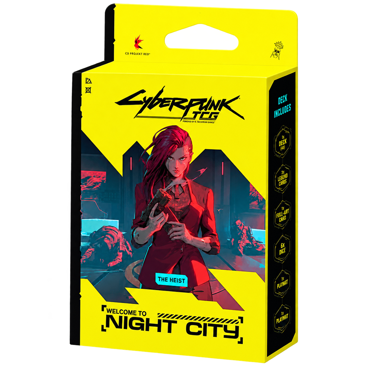 Cyberpunk TCG: Welcome to Night City – The Heist Starter Deck (Kickstarter Beta)