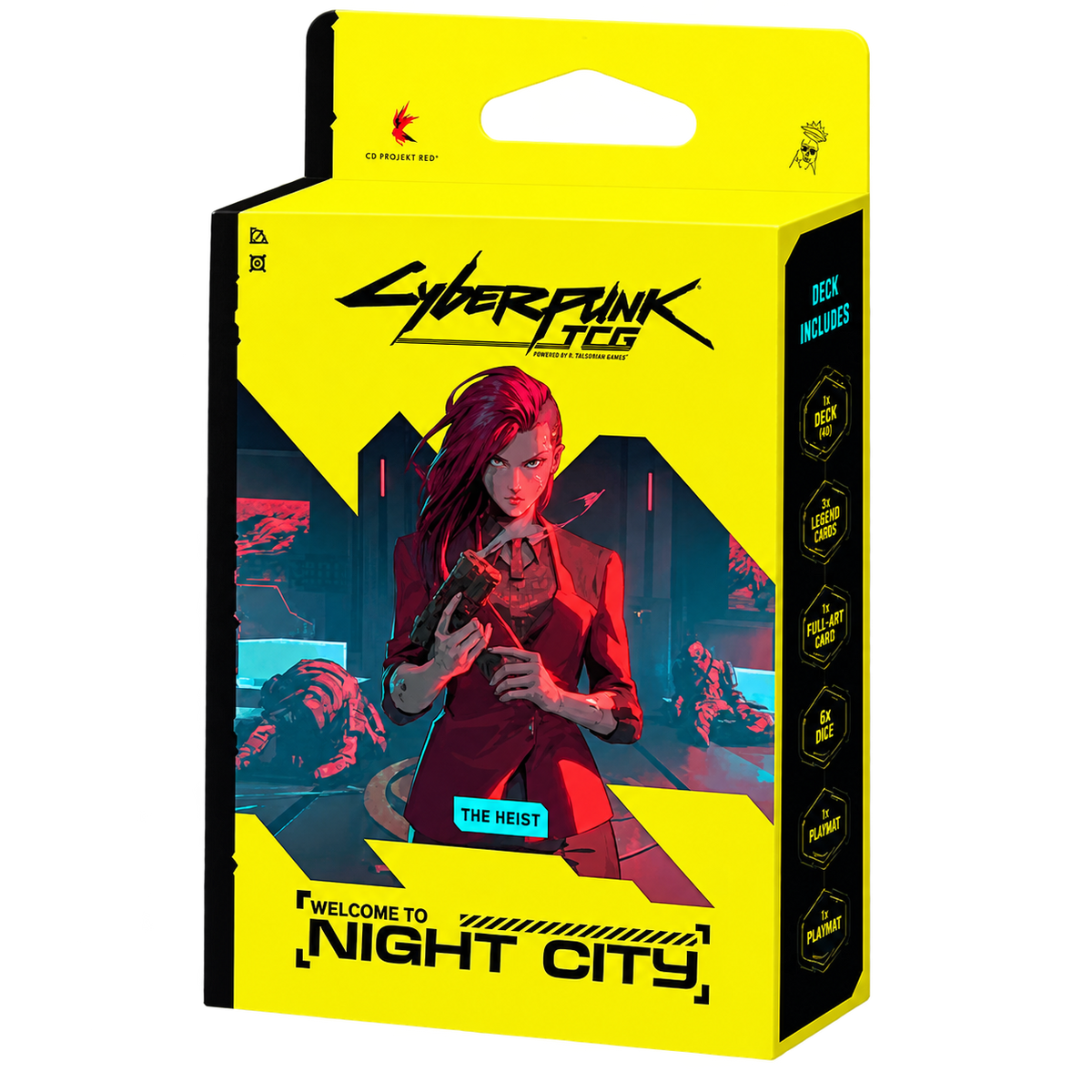 Cyberpunk TCG: Welcome to Night City – The Heist Starter Deck (Kickstarter Beta)