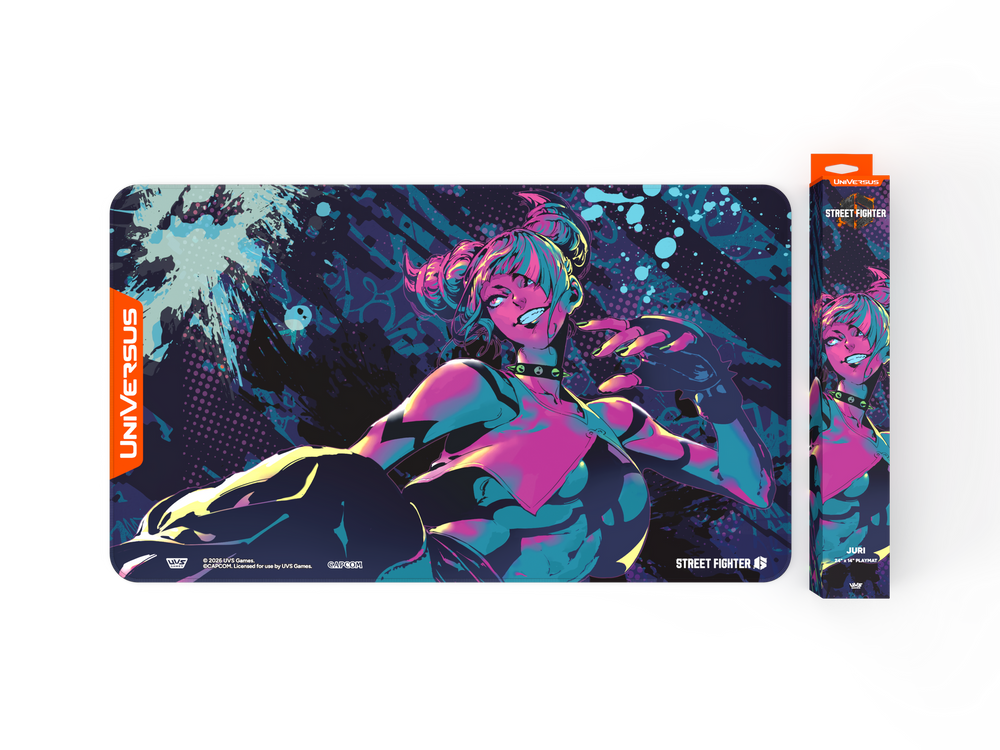UniVersus – Street Fighter 6 Juri Playmat