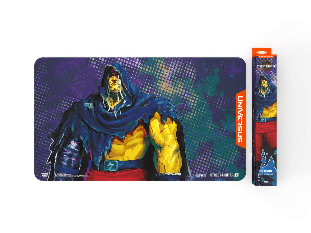 UniVersus – Street Fighter 6 M. Bison Playmat