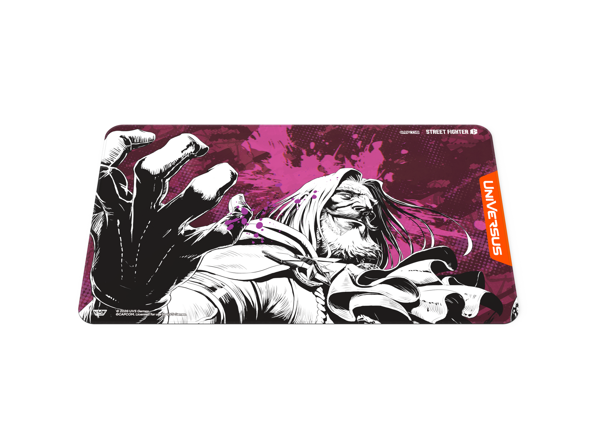 UniVersus – Street Fighter 6 JP Playmat – flat view