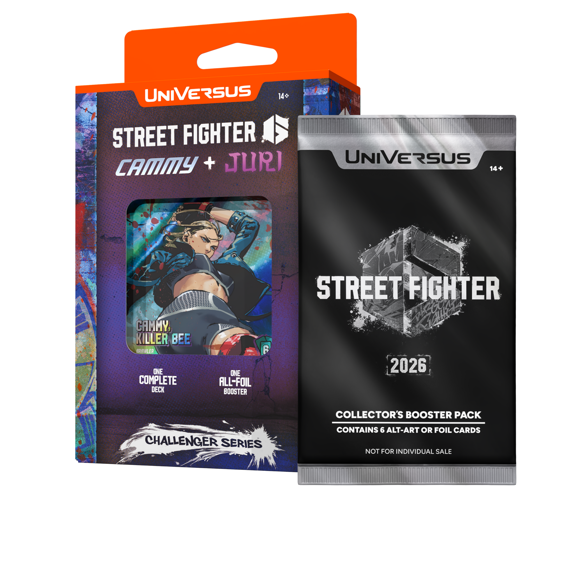 UniVersus – Street Fighter 6 Challenger Series #2: Cammy + Juri Deck – product view