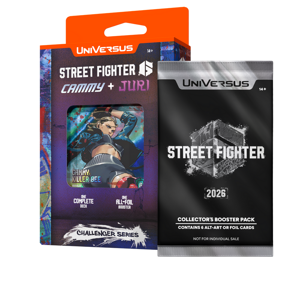 UniVersus – Street Fighter 6 Challenger Series #2: Cammy + Juri Deck – product view