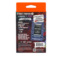 UniVersus – Street Fighter 6 Challenger Series #2: Cammy + Juri Deck – back packaging