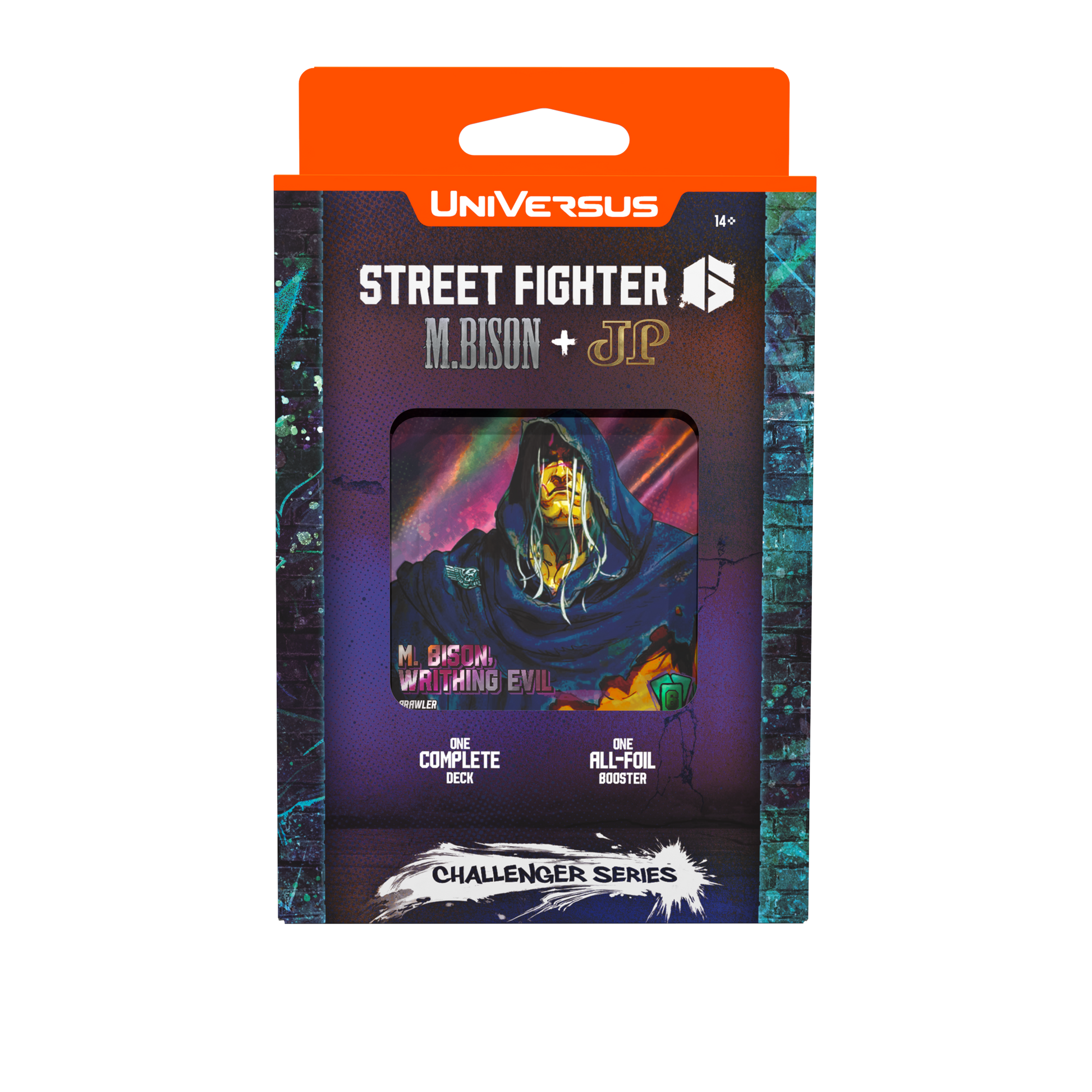 UniVersus – Street Fighter 6 Challenger Series #2: M. Bison + JP Deck – front packaging
