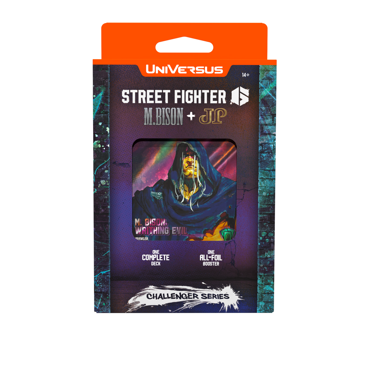 UniVersus – Street Fighter 6 Challenger Series #2: M. Bison + JP Deck – front packaging