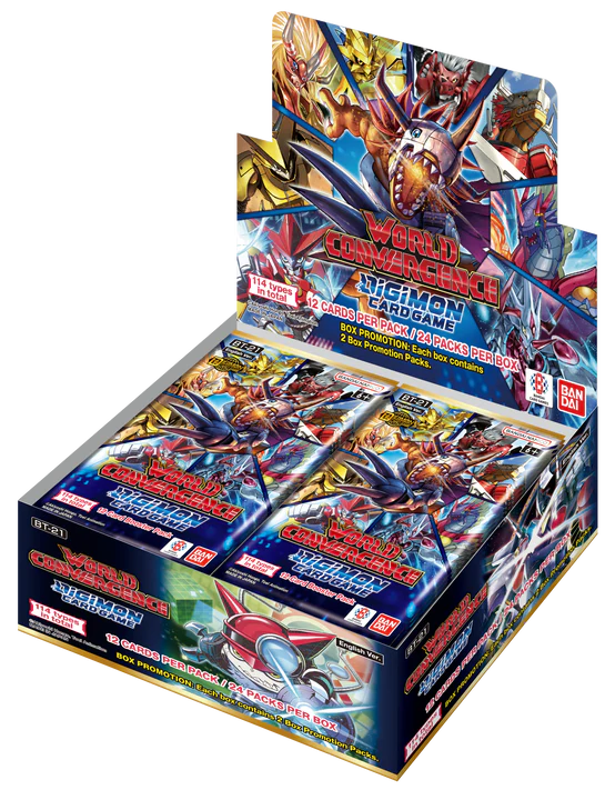 Digimon Card Game - World Convergence (BT21) - Booster Box (24 Packs)